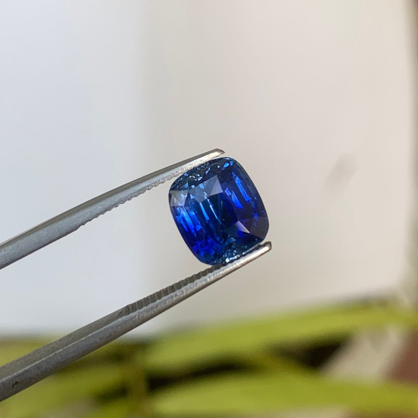 Blue Sapphire 3.07 ct Cushion - Sri Lanka