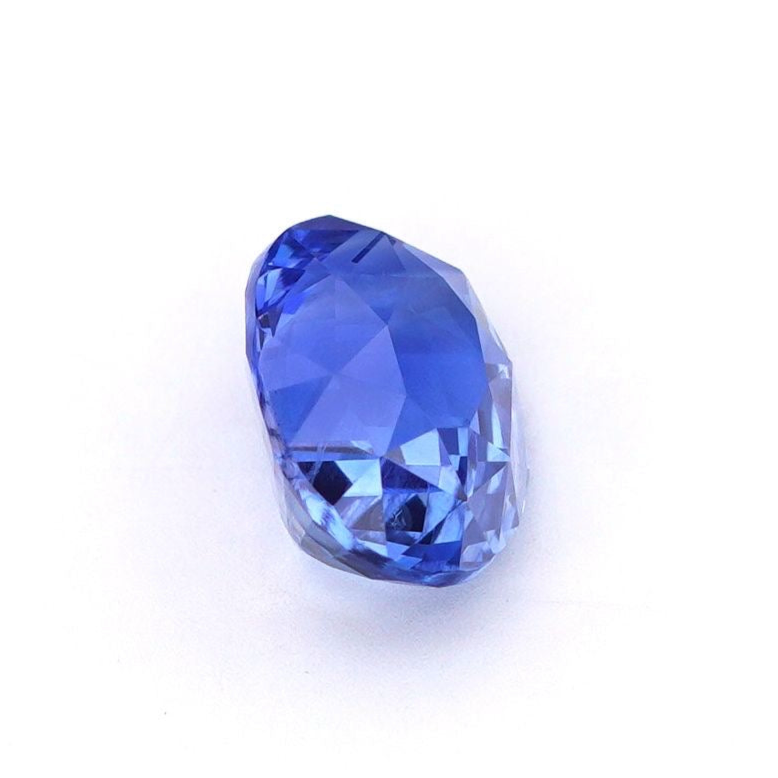 Unheated Coneflower Blue Sapphire 2.54 Ct - Natural Oval Gem from Sri Lanka