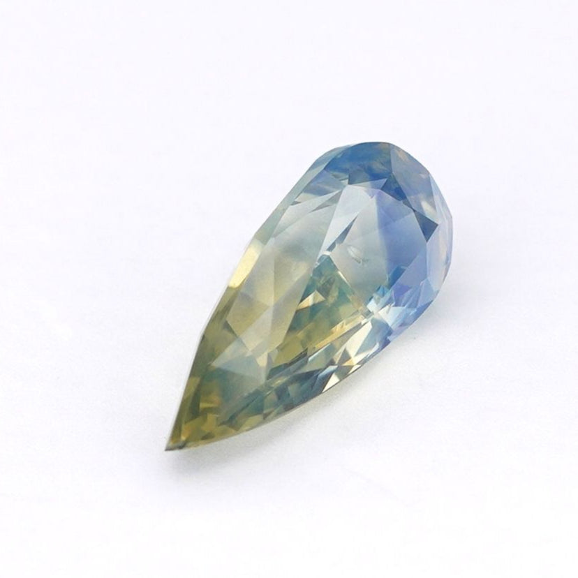 Unheated Bi-Colour Sapphire 2.04 Ct