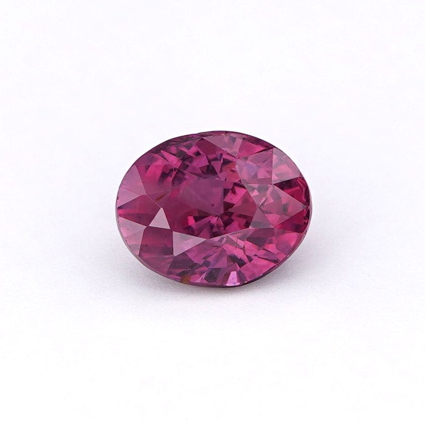 Unheated Natural Padparadscha 1.05 Ct - Oval - Madagascar