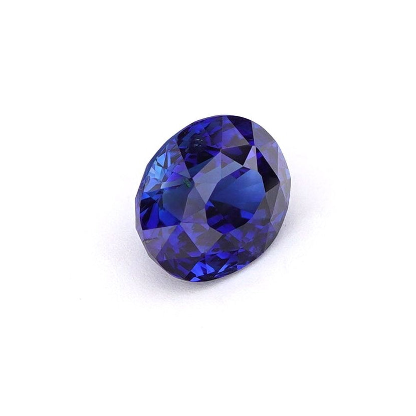 Natural Royal Blue Sapphire 1.02 Ct - Elegant Oval Cut- Customized Jewelry