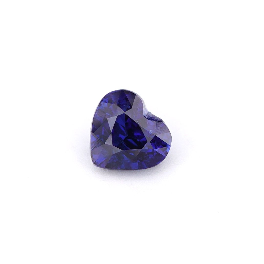 Royal Blue Sapphire 1.07 ct Heart – Madagascar