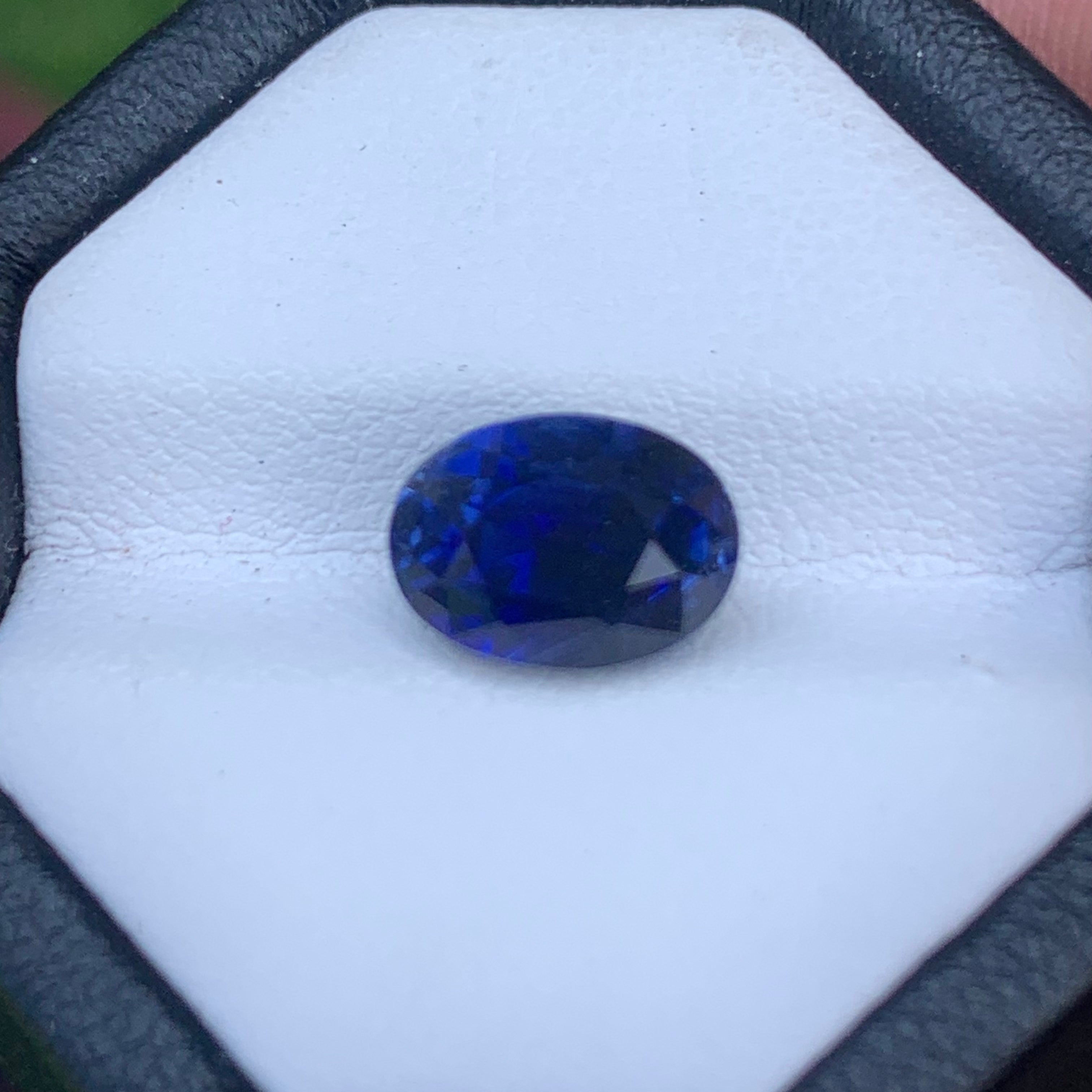 Unheated Royal Blue Sapphire 3.05 ct Oval – Sri Lanka