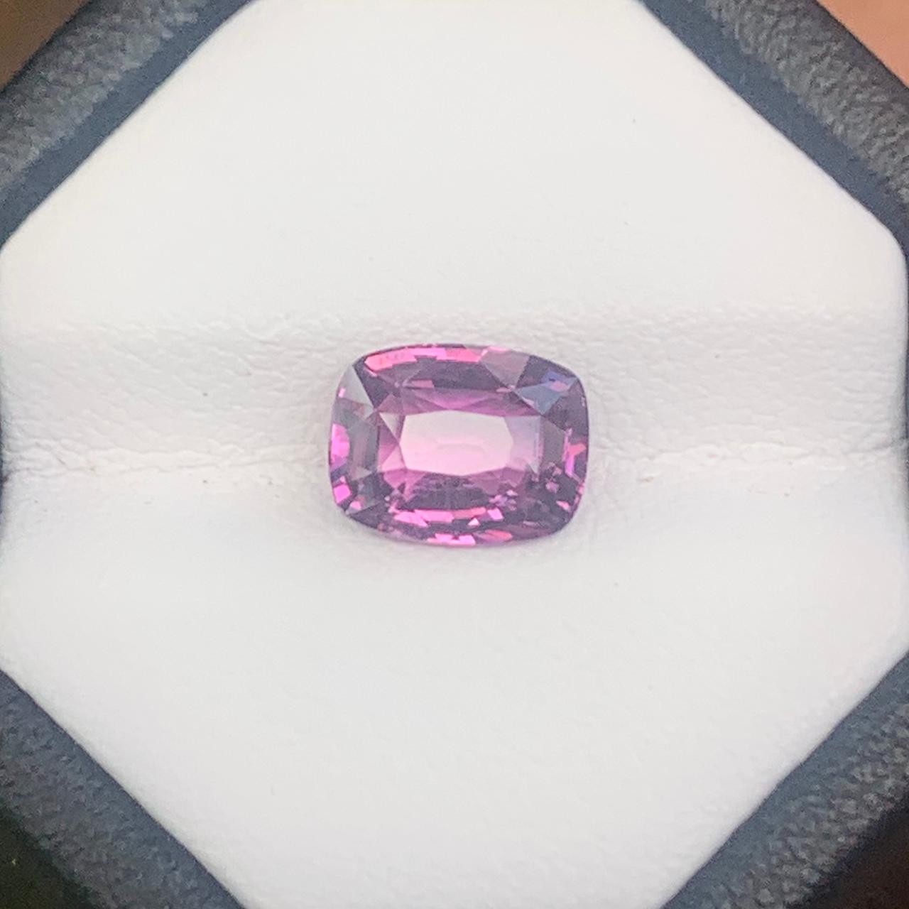 Natural Pink Sapphire - 2.53ct Heated Ceylon Rectangular Cushion