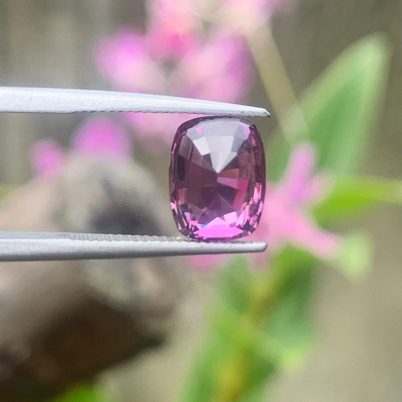 Natural Pink Sapphire - 2.53ct Heated Ceylon Rectangular Cushion