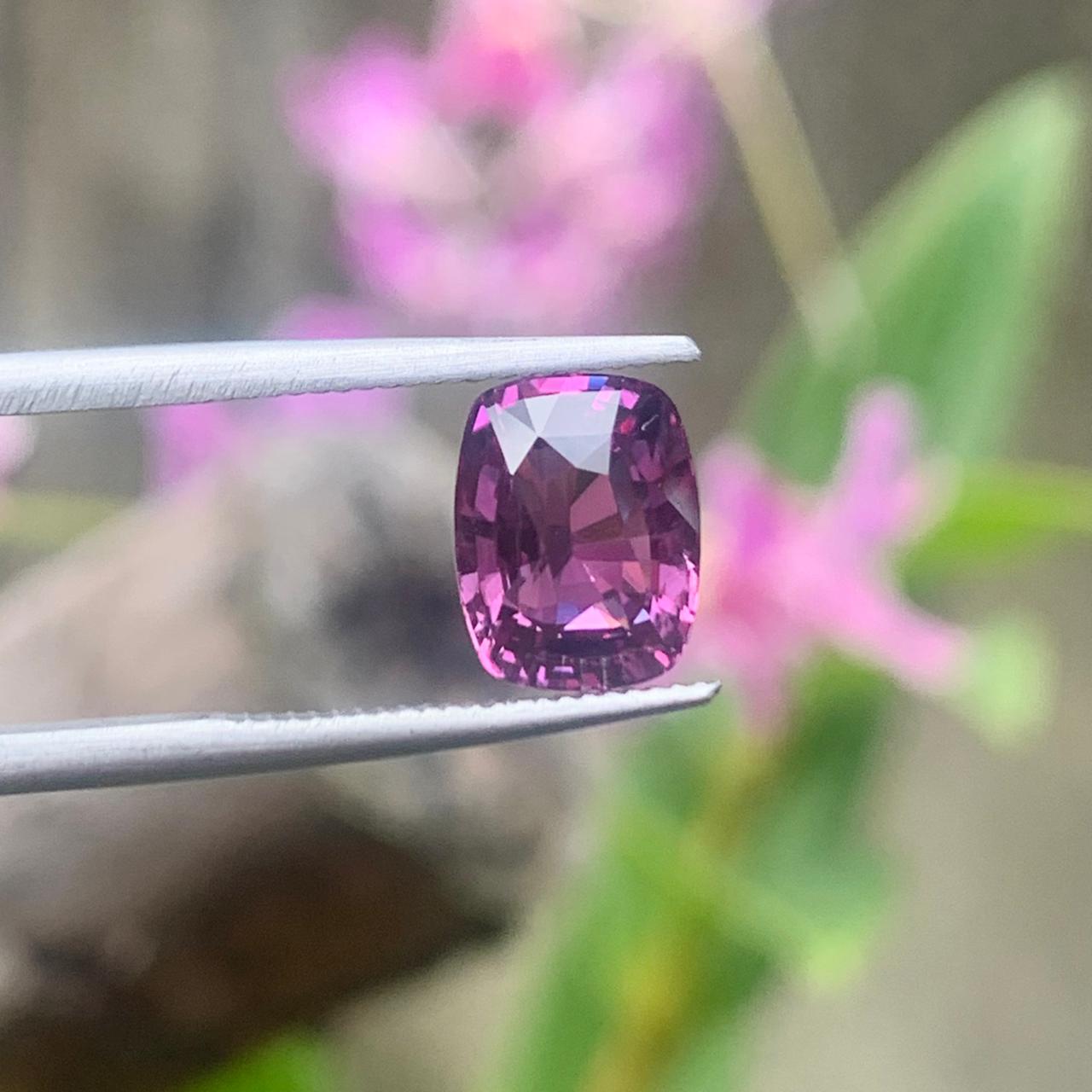 Natural Pink Sapphire - 2.53ct Heated Ceylon Rectangular Cushion