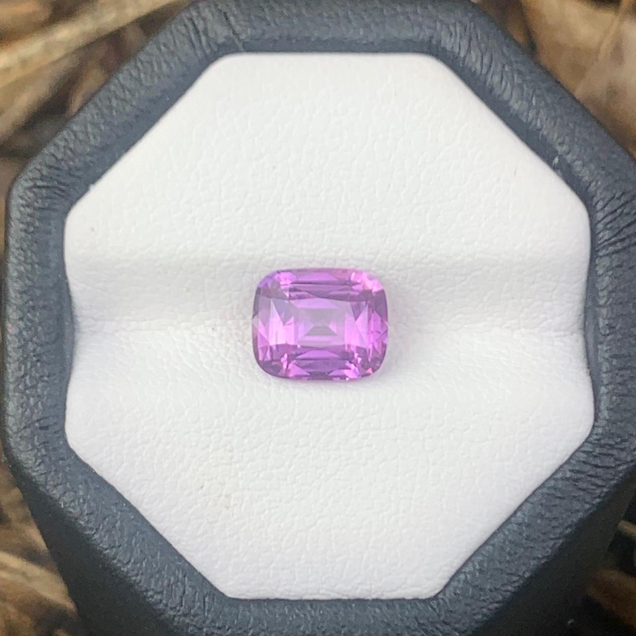 Natural Pink Sapphire - 2.12ct Heated Ceylon Square Cushion
