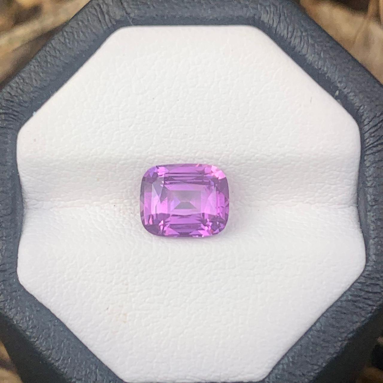 Natural Pink Sapphire - 2.12ct Heated Ceylon Square Cushion