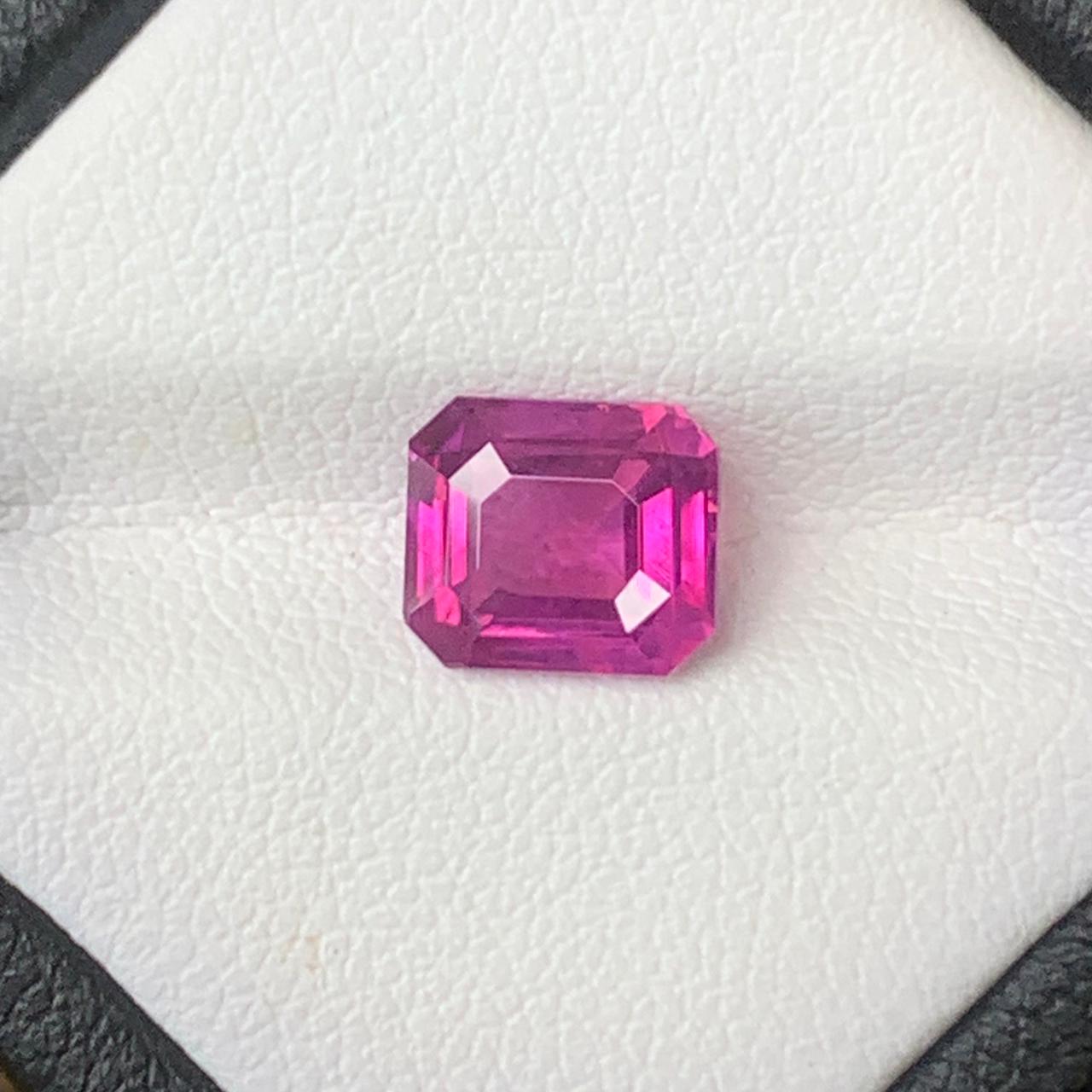 Pink Sapphire 2.01 ct Octagon – Madagascar
