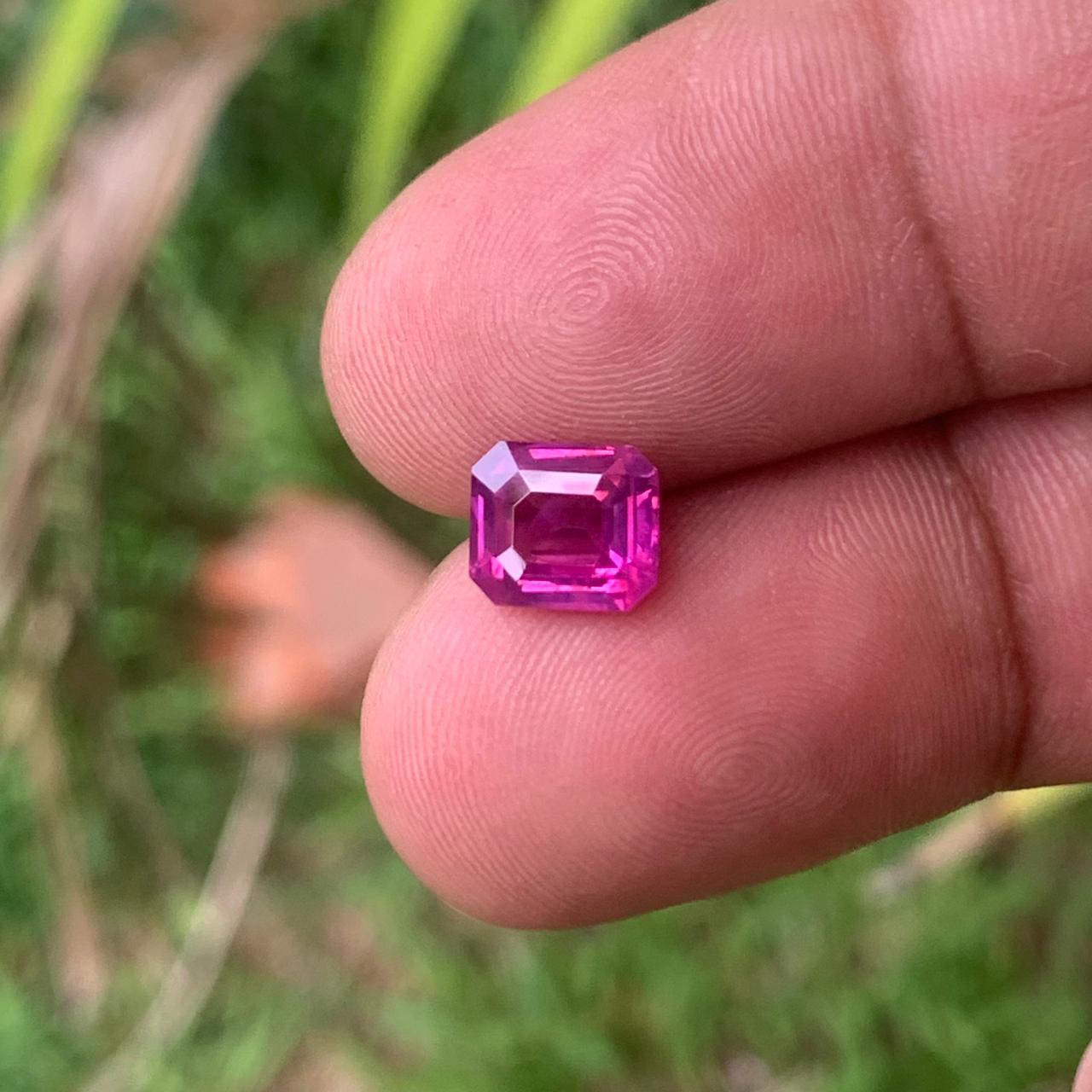 Pink Sapphire 2.01 ct Octagon – Madagascar