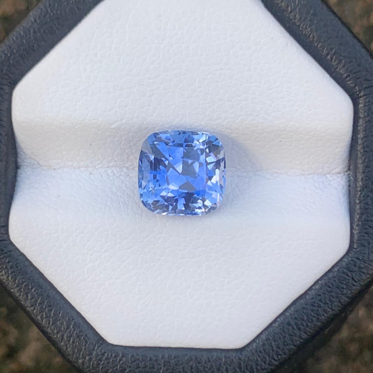 Blue Sapphire 3.59 ct Cushion – Madagascar