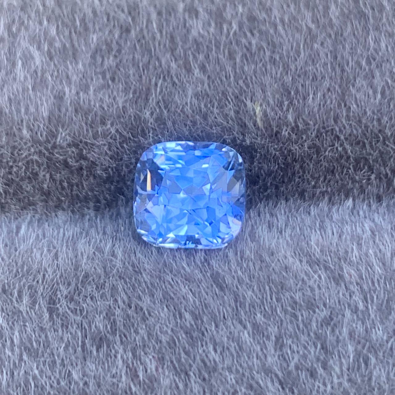 Blue Sapphire 3.59 ct Cushion – Madagascar