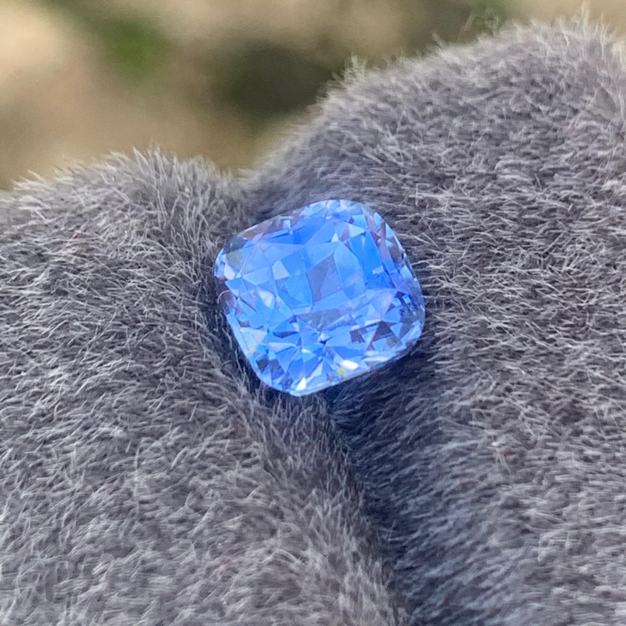 Blue Sapphire 3.59 ct Cushion – Madagascar