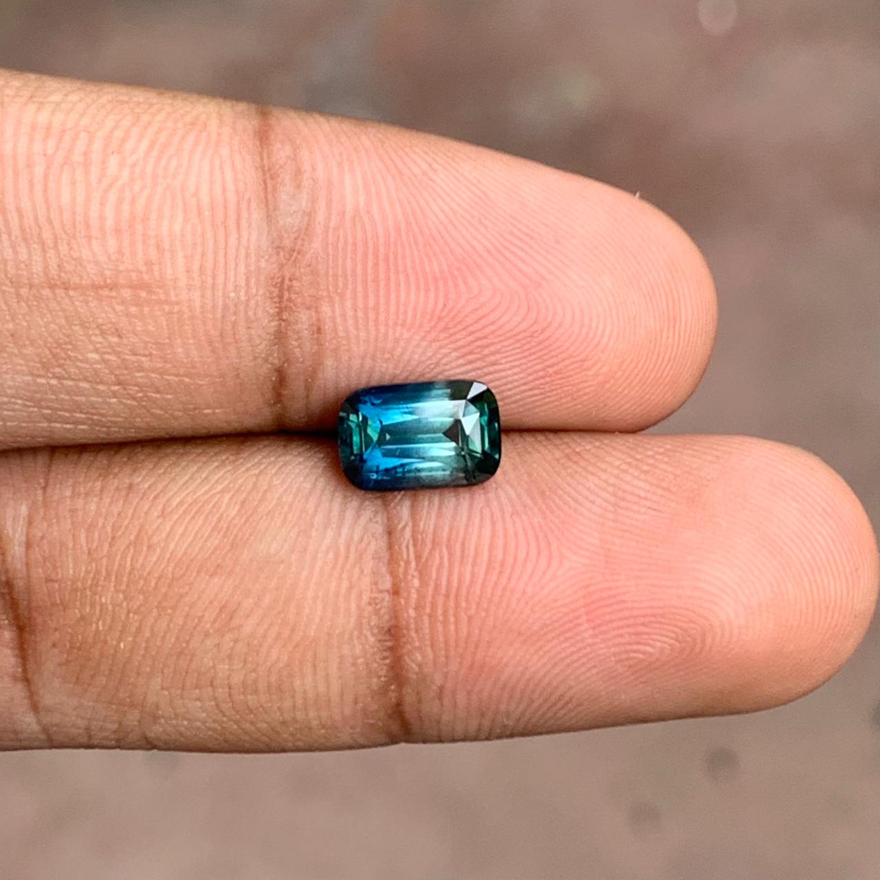 Natural Green Sapphire 2.24 ct Cushion – Madagascar