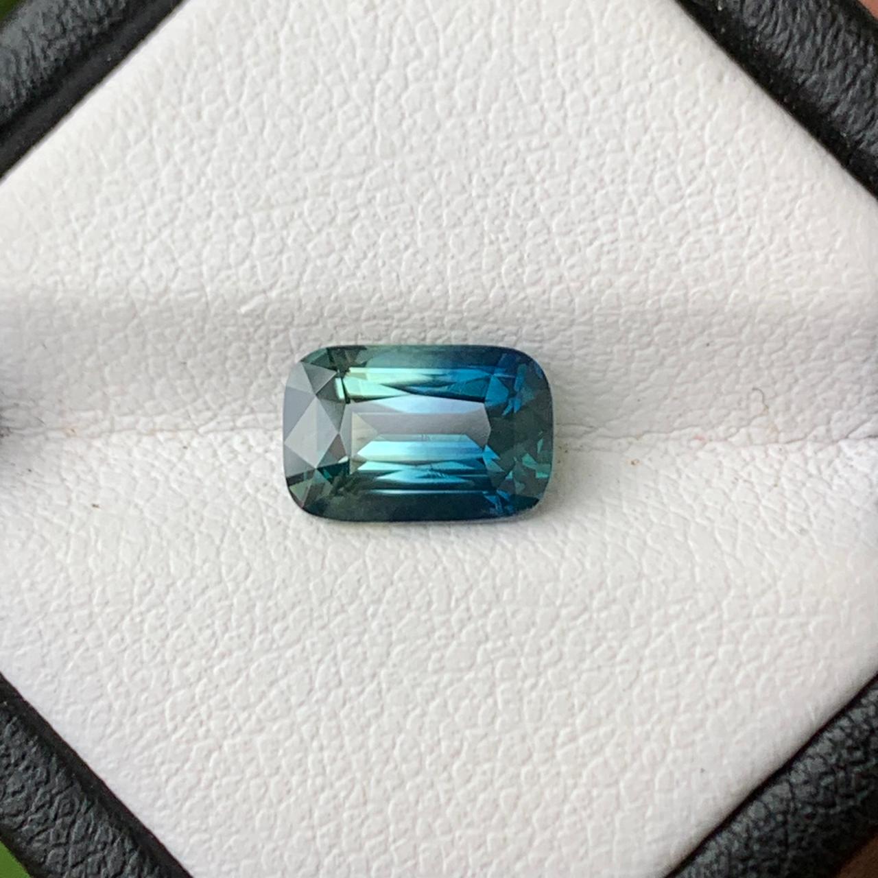 Natural Green Sapphire 2.24 ct Cushion – Madagascar