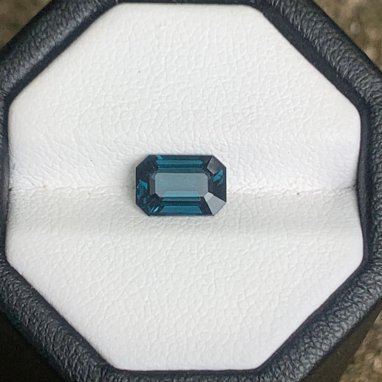 Natural Cobalt Spinel 1.34 ct (Cobalt Gahno)Octagon – Madagascar