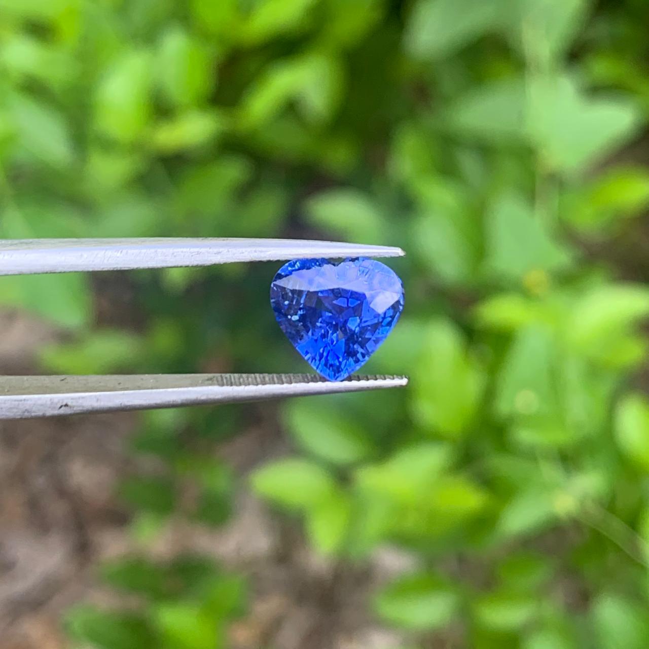 Royal Blue Sapphire 3.05 ct Heart – Sri Lanka