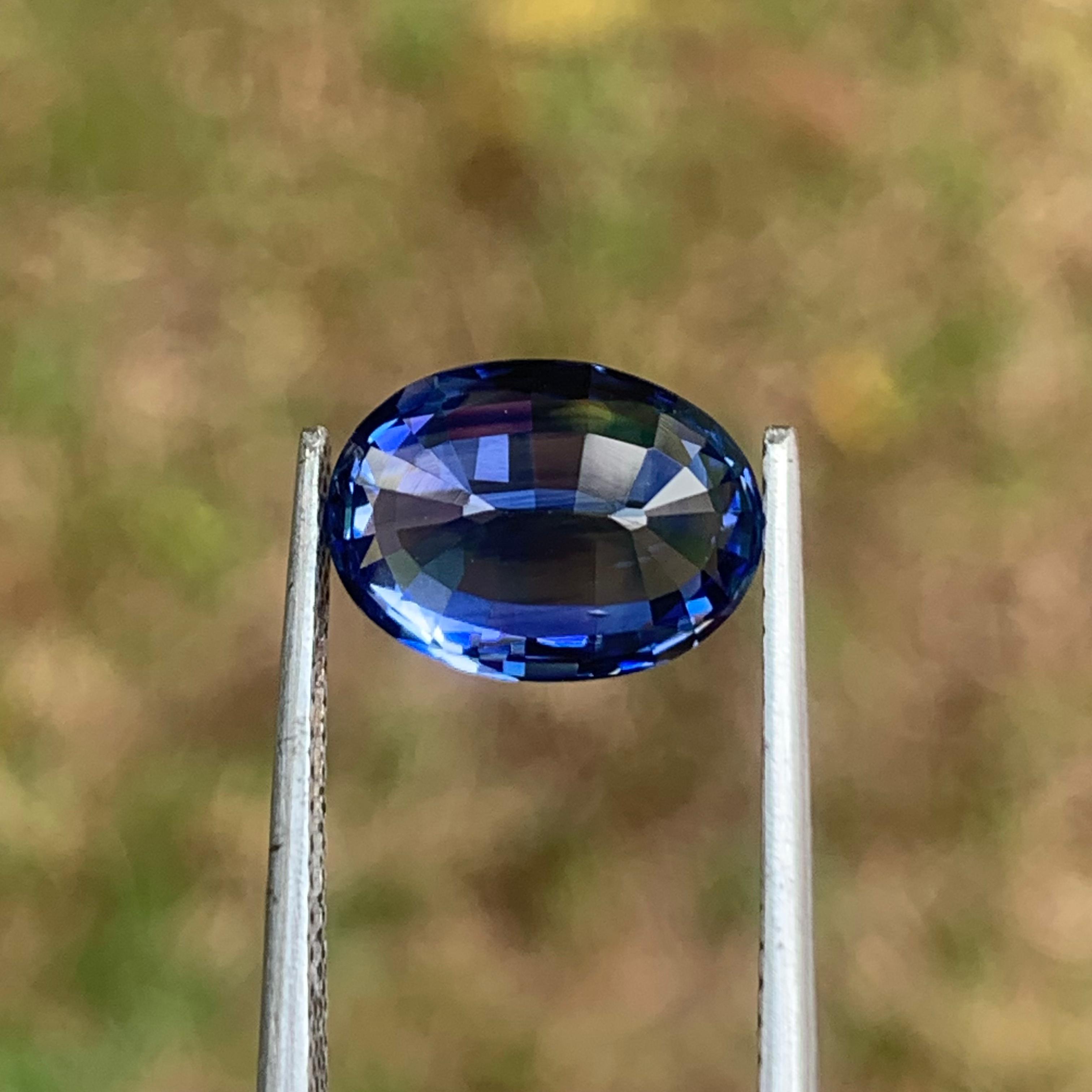 Blue Sapphire 4.51 ct Oval – Sri Lanka