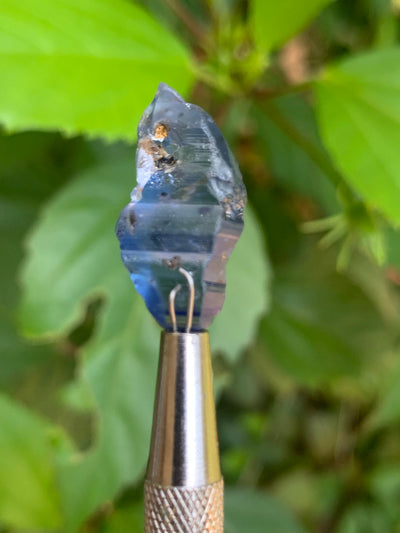 Natural Blue Sapphire Crystal 13.92 ct, Rough Gemstone – Sri Lanka