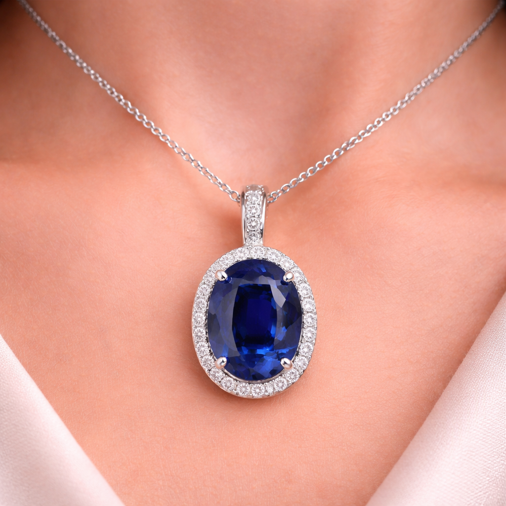 Unheated Royal Blue Sapphire 1.57 ct Oval – Madagascar