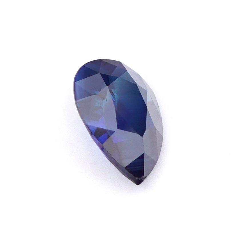 Natural Royal Blue Sapphire 1.21 Ct - Elegant Pear Cut