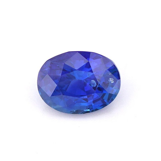 Natural Royal Blue Sapphire 1.09 Ct - Oval Cut