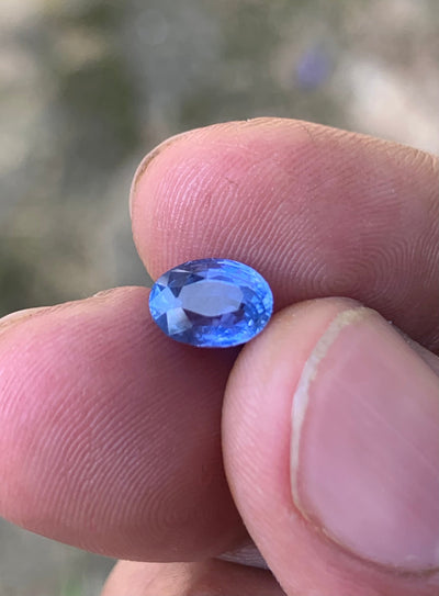 Unheated Blue Sapphire 1.88 ct Oval – Sri Lanka