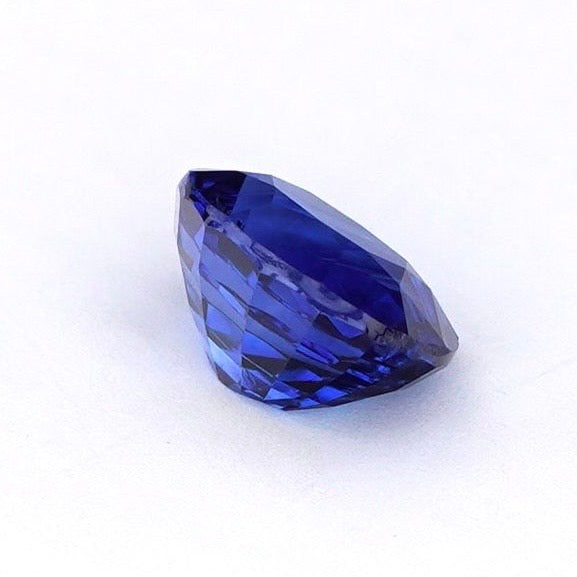 Natural Vivid Blue Sapphire 0.97 Ct – Natural Corundum - Oval Cut