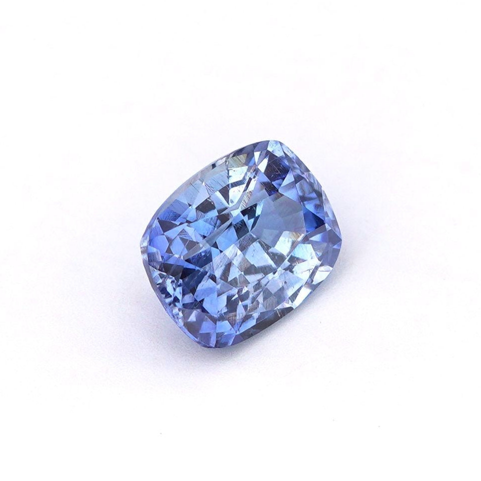 1.55ct Natural Blue Sapphire - Unheated - Cushion Cut - - Ideal for Custom Jewellery
