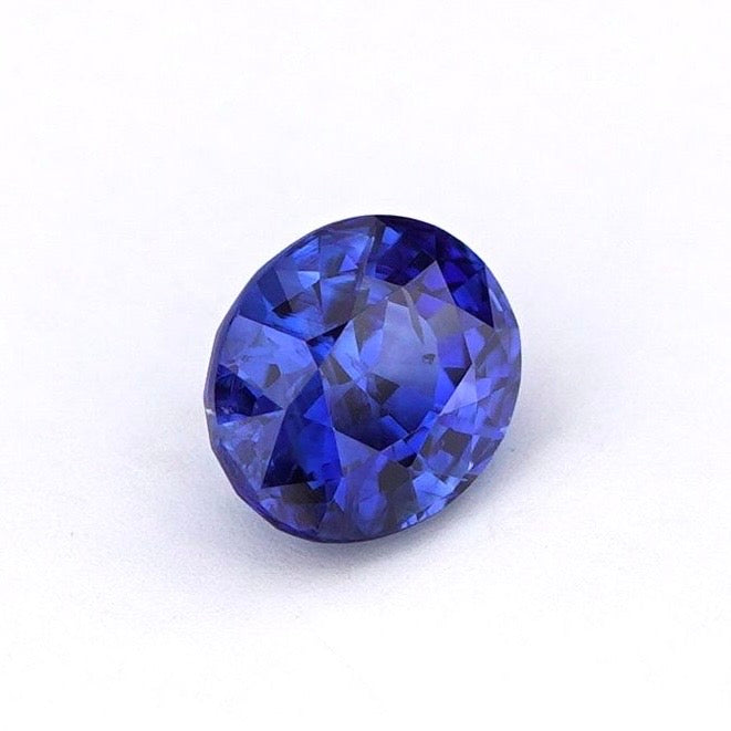 Natural Vivid Blue Sapphire 0.97 Ct – Natural Corundum - Oval Cut