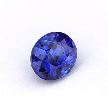 Natural Vivid Blue Sapphire 0.97 Ct – Natural Corundum - Oval Cut