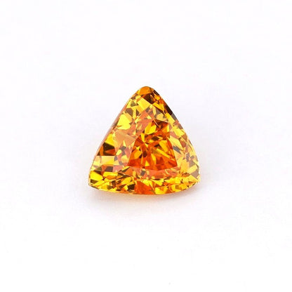 Golden Yellow Sapphire  1.02 Ct - Trilliant Shape – Natural Corundum - Sri Lanka Origin