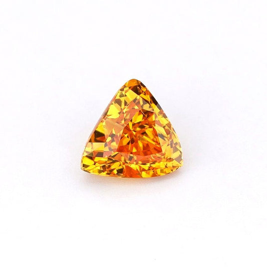 Golden Yellow Sapphire  1.02 Ct - Trilliant Shape – Natural Corundum - Sri Lanka Origin