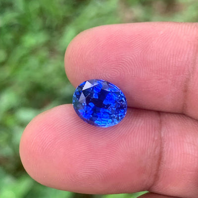 Cornflower Blue Sapphire 5.54 ct Oval – Sri Lanka