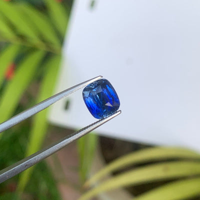 Blue Sapphire 3.07 ct Cushion - Sri Lanka