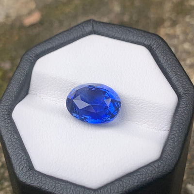 Cornflower Blue Sapphire 5.54 ct Oval – Sri Lanka