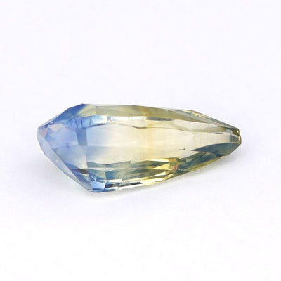 Unheated Bi Colour Sapphire 2.04 ct Pear – Madagascar