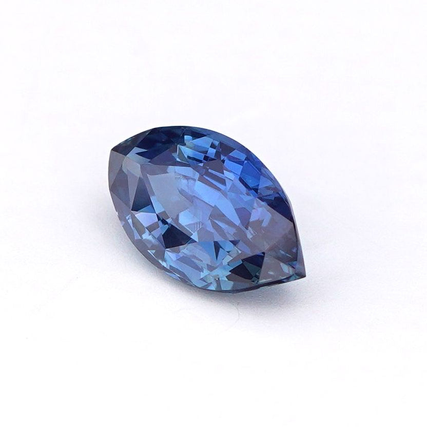 Elegant Marquise Shape Blue Sapphire – 1.09 Ct, Natural & Unheated