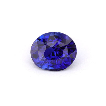 Natural Royal Blue Sapphire 1.02 Ct - Elegant Oval Cut- Customized Jewelry