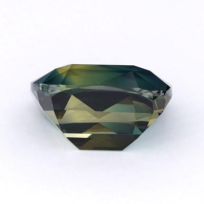 Yellowish Green Sapphire 10.10 ct Cushion – Madagascar