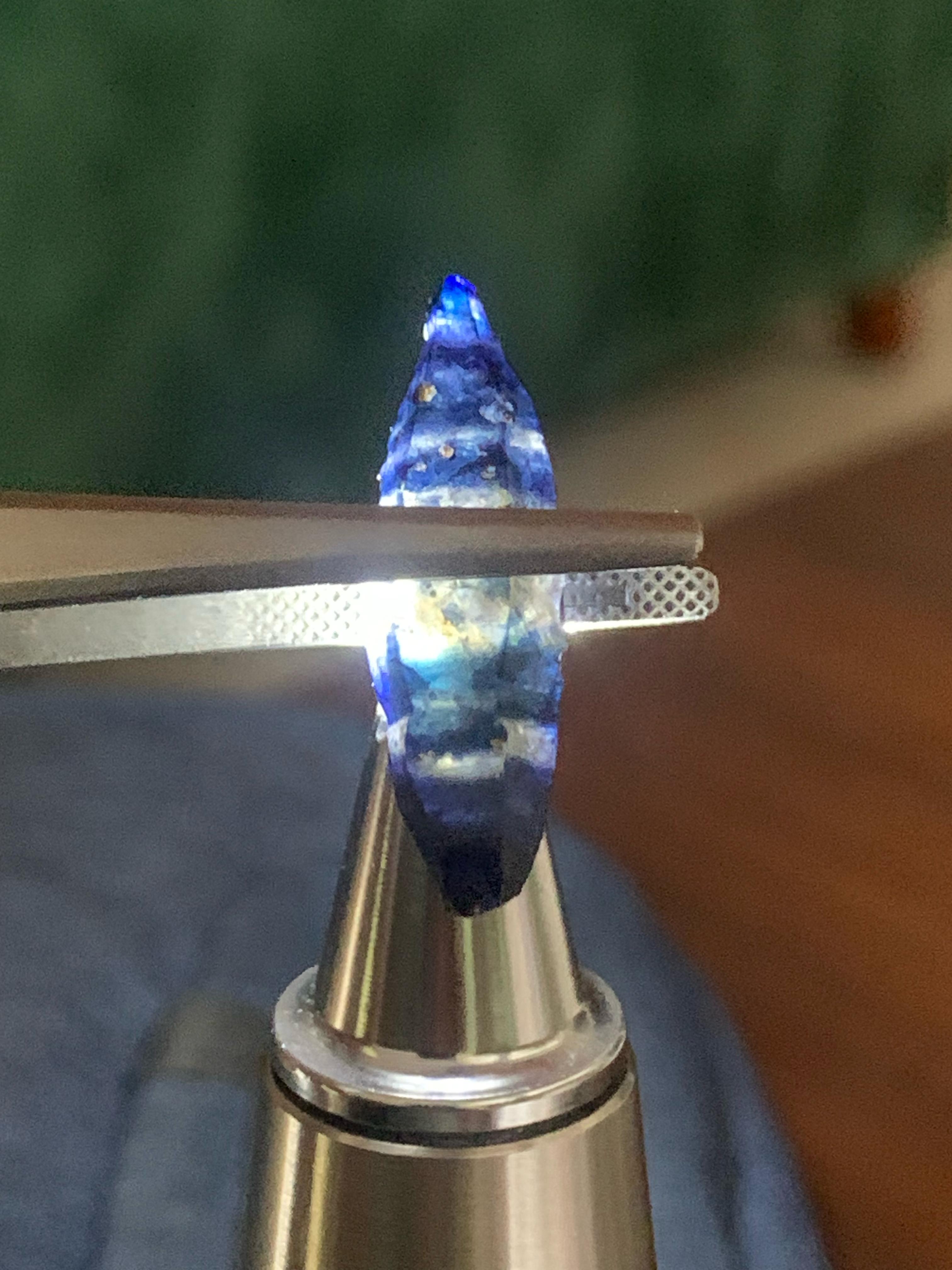 Rare Blue Sapphire Crystal 13.92 ct, Raw Gemstone – Sri Lanka