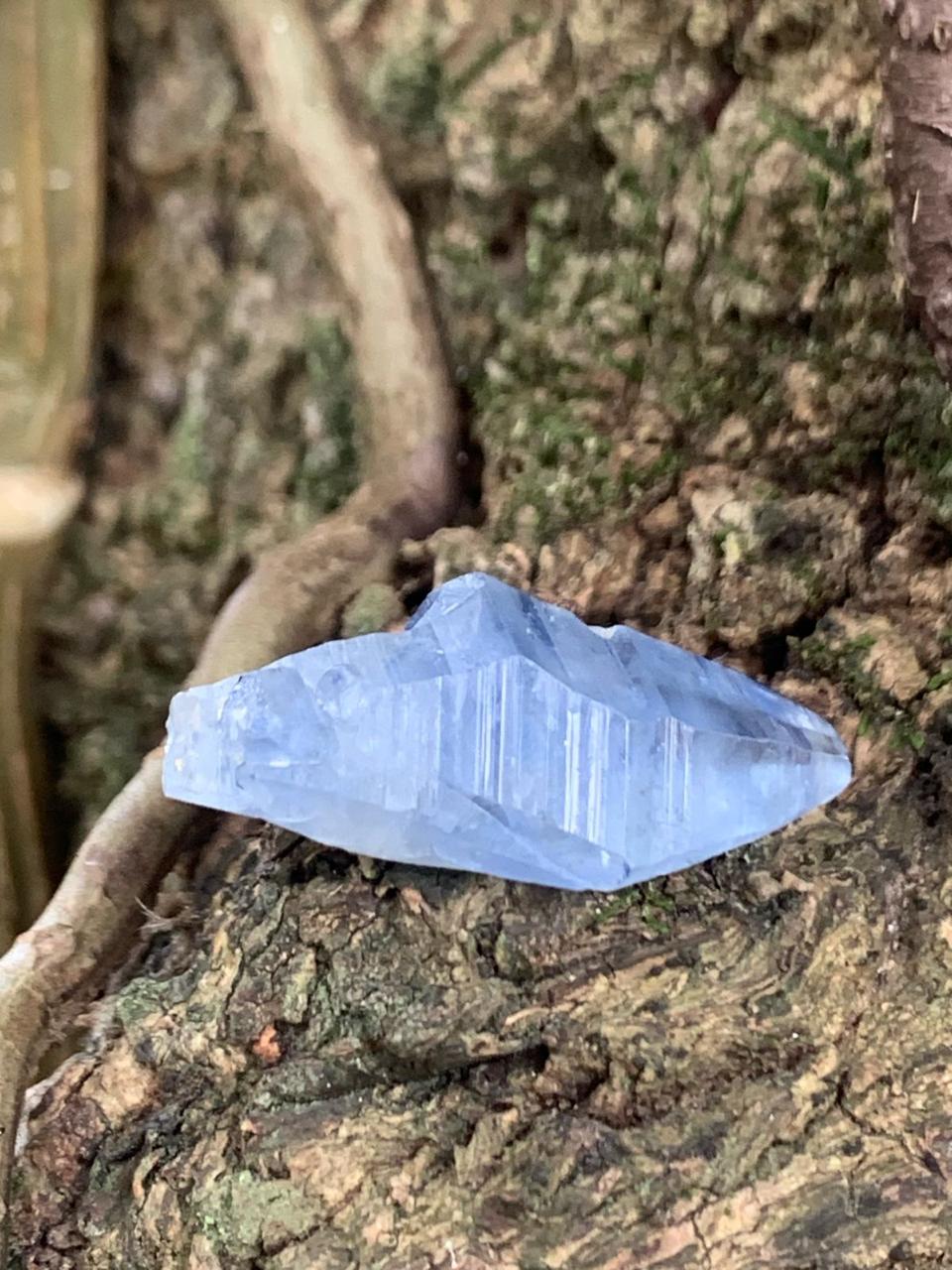 Natural Blue Sapphire Crystal 28.85 ct, Rough Gemstone – Sri Lanka
