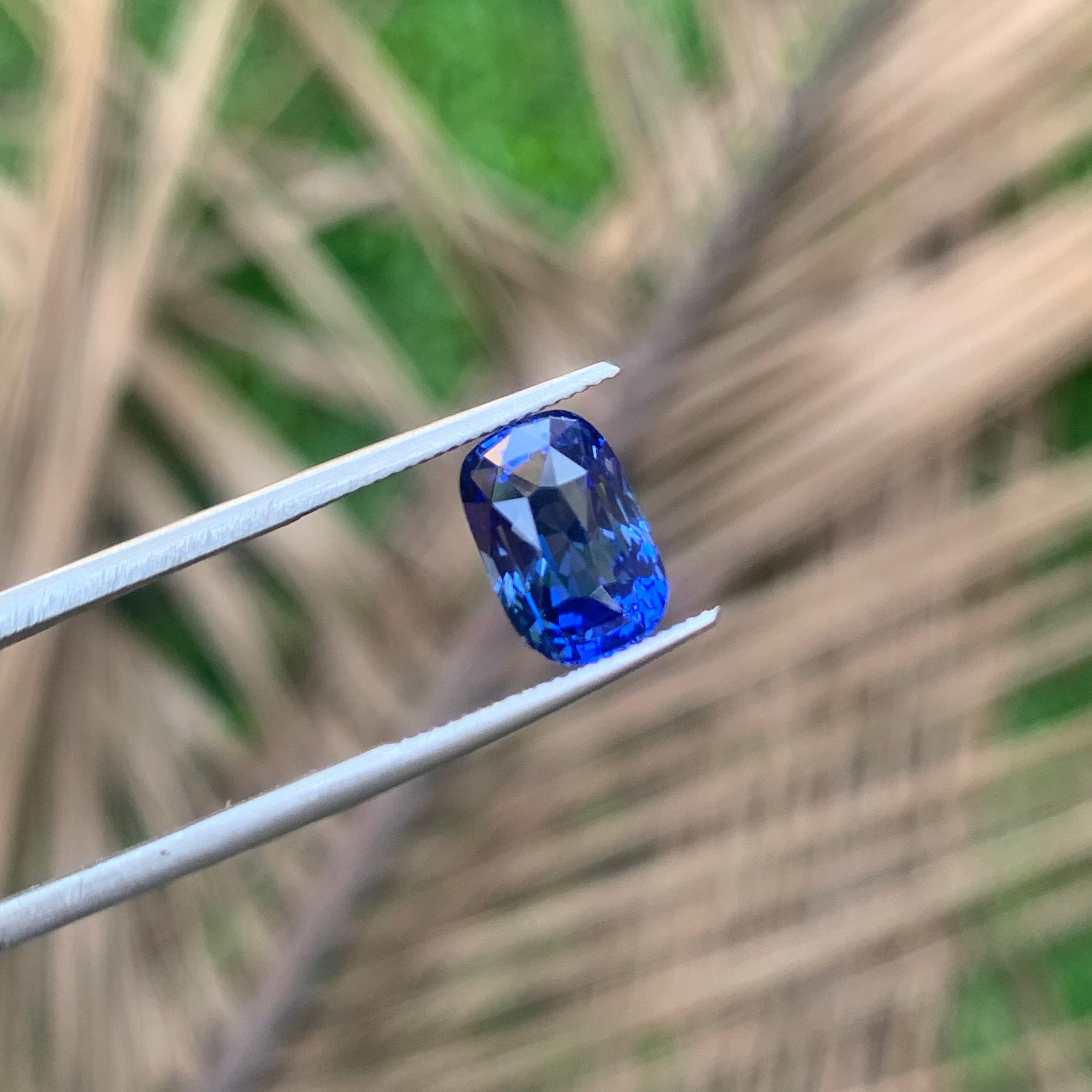 Blue Sapphire 3.04 ct Cushion – Sri Lanka