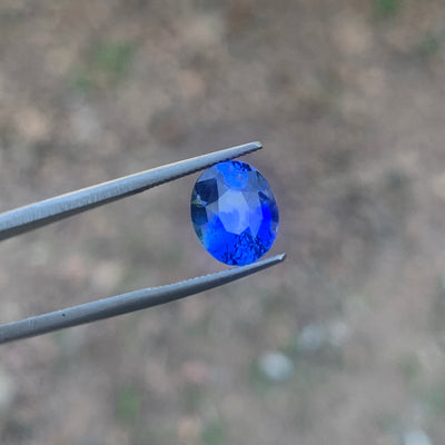 Royal Blue Sapphire 3.05 ct Oval – Sri Lanka