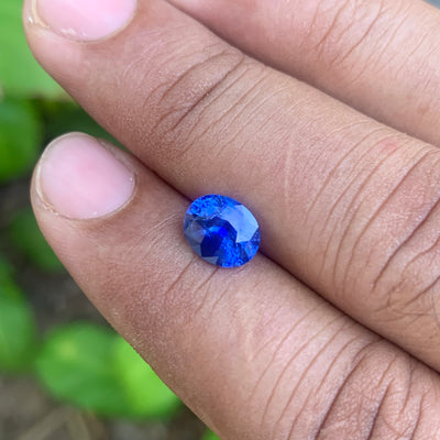 Royal Blue Sapphire 3.05 ct Oval – Sri Lanka