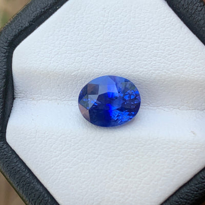 Royal Blue Sapphire 3.05 ct Oval – Sri Lanka