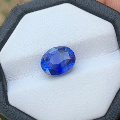 Royal Blue Sapphire 3.05 ct Oval – Sri Lanka
