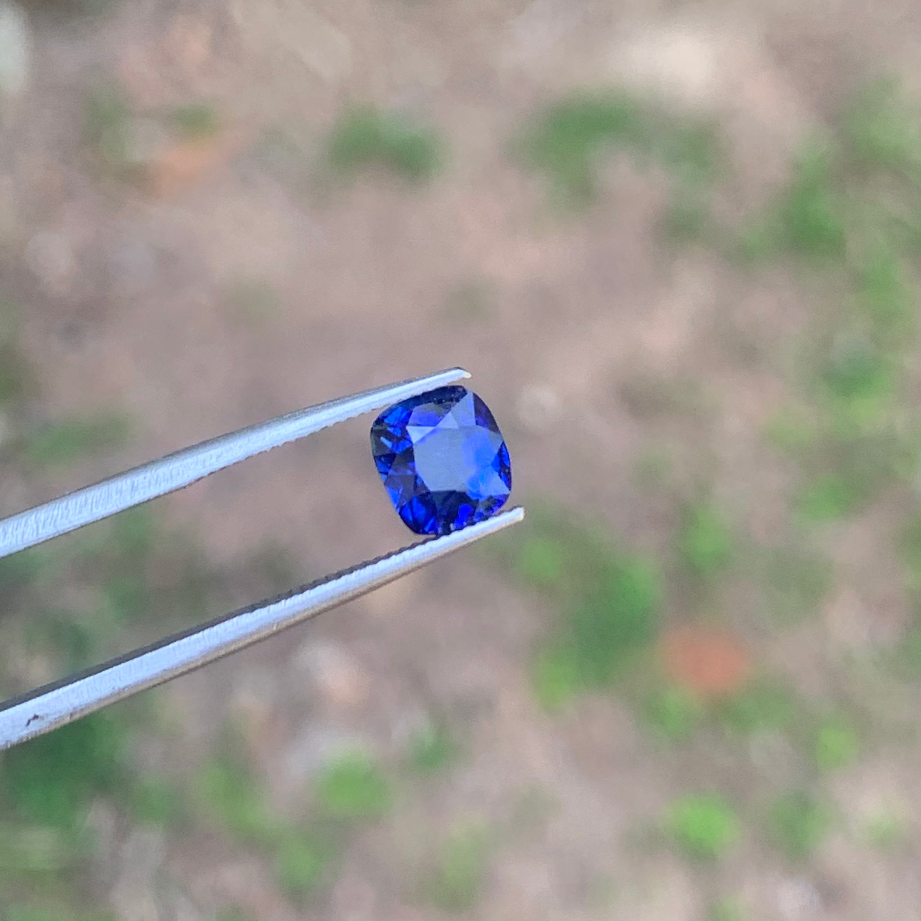 Royal Blue Sapphire 2.03 ct Cushion – Sri Lanka