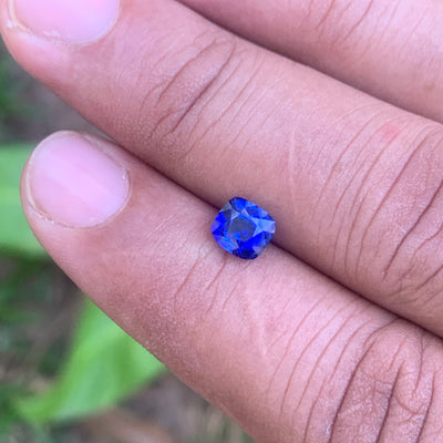 Royal Blue Sapphire 2.03 ct Cushion – Sri Lanka