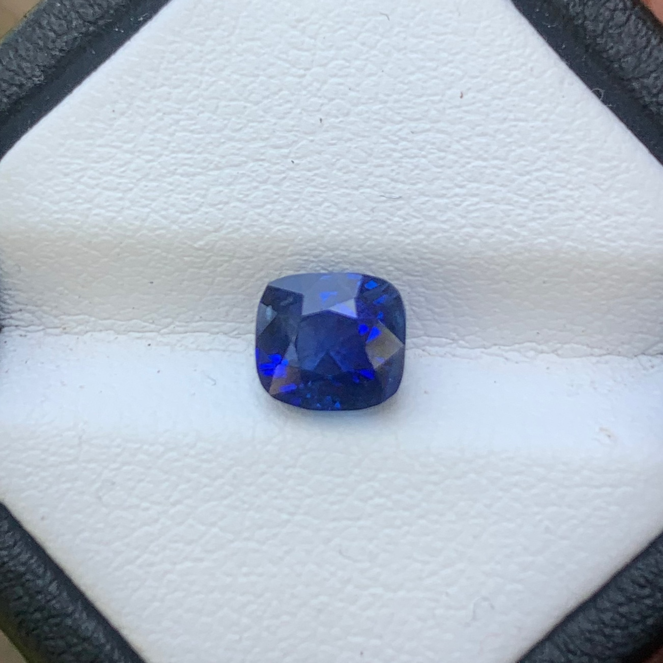 Royal Blue Sapphire 2.03 ct Cushion – Sri Lanka